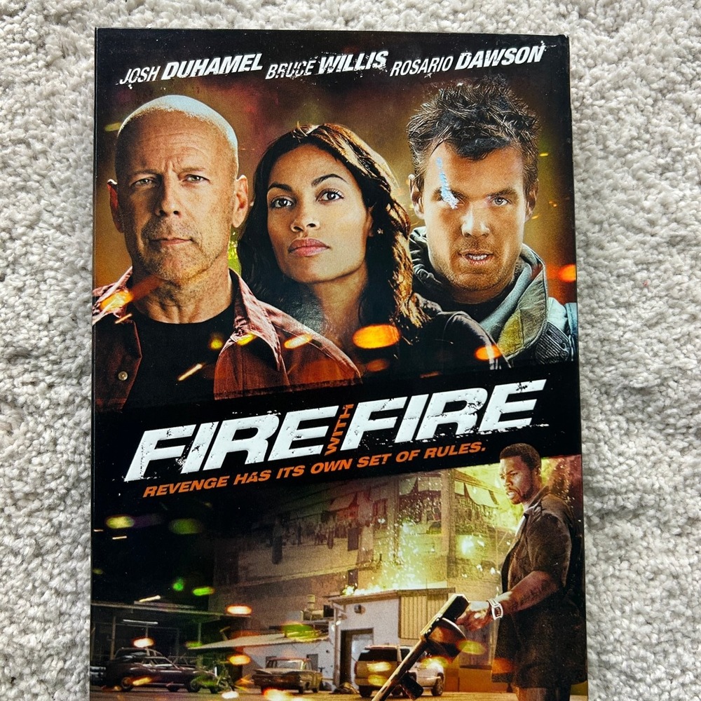 Fire With Fire DVD (2012) Bruce Willis Josh Duhamel Rosario Dawson Special